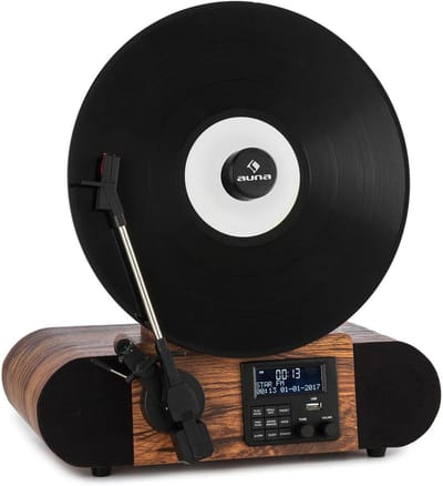 Retro Platenspeler Met Speakers – Ingebouwde Speakers – Platenspeler - lp speler