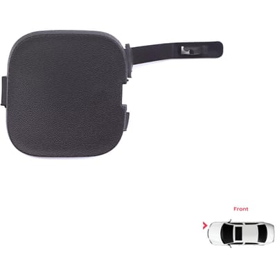 BSP1173 Capuchon de protection pour crochet de remorquage de pare-chocs avant pour Renault Megane MK2 2002-2008 3/4/5 portes 7700474483
