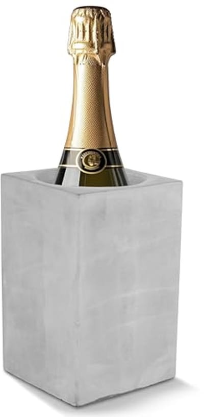 Betonnen Wijnkoeler - Meubelvriendelijke Champagnekoeler voor Wijn en Mousserende Wijn