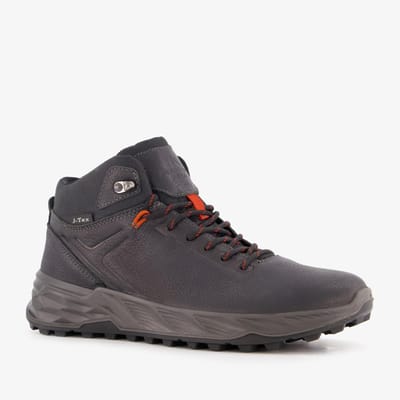 Mountain Peak leren heren wandelschoenen cat. B zwart - Maat 41 - Uitneembare zool