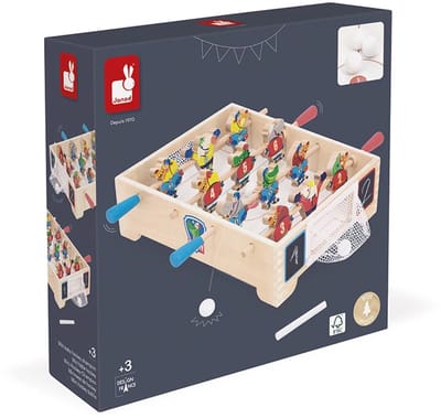 Janod - Applepop - Mini tafelvoetbal - IJshockeythema