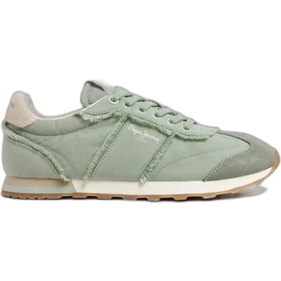 Pepe Jeans Once Twill Schoenen Groen EU 37 Vrouw