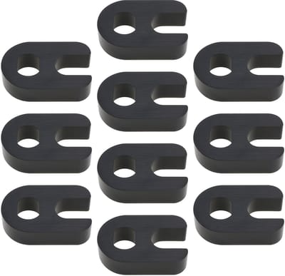 JHUBERS- Ventielkernverwijderaar 10 Stuks - Compatibel met Presta-ventielen - Duurzaam Kunststof - Compact 17,7x11,7x4,8mm - Fietsgereedschap - Betrouwbaar Onderhoud