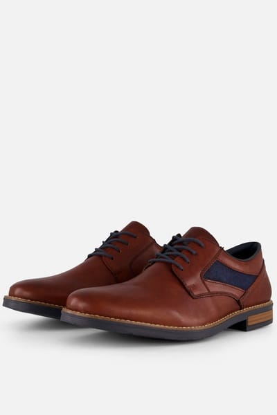 Rieker Veterschoenen bruin Leer - Maat 41