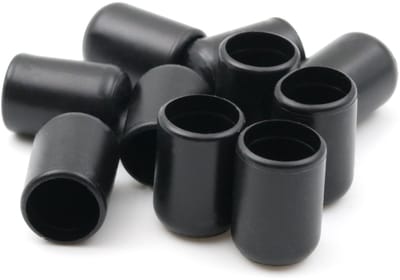 Dailygoody - PVC-afdekkappen - Buisdoppen 10 stuks - UV-bestendig - Ø 7,9-8,5 mm - Gemakkelijk te monteren - Geschikt voor ronde buizen