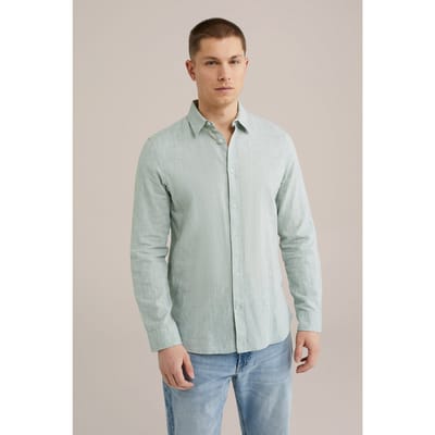 WE Fashion Shirt Pastel Green Taglia: S | Camicie Casual Outlet | Uomo | Verde