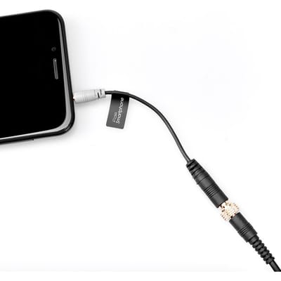COMICA CVM-SPX Vrouwelijke 3,5 mm audiokabelconverter Microfoonkabeladapter voor iPhone Samsung CVM-D-SPX