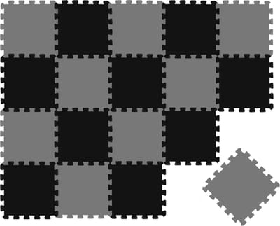 Van dag Één: 18-delige Baby Puzzel Speelmat - 30x30 EVA Schuim Kruipmat Vloermat Speeltapijt Kind