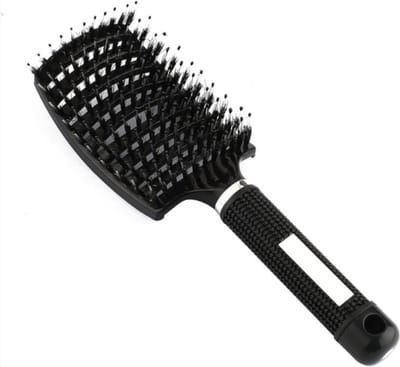 CHPN - Haarborstel - Haar borstel - Borstel - Brush - Zwart - Hairbrush - Haren kammen - Haarstyling - Kunststof