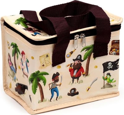 Koeltas/Lunchtas - Jolly Rogers Piratenthema - Duurzaam RPET - 15x20x14cm