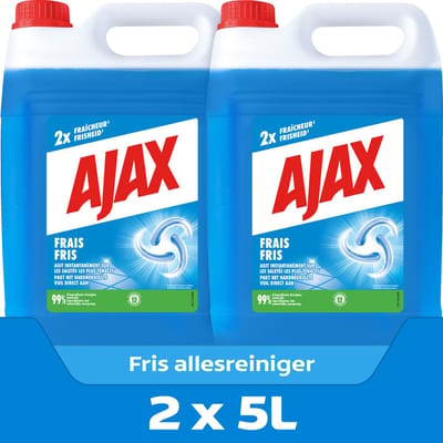 Ajax Allesreiniger Fris 2 x 5L - Voordeelverpakking