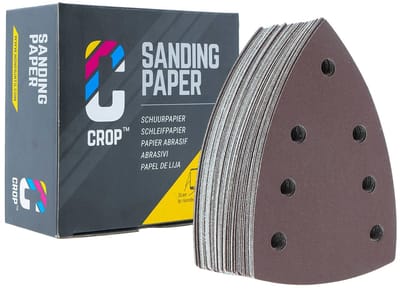 CROP Delta Schuurpapier 100x145mm korrel 80 - 50 stuks