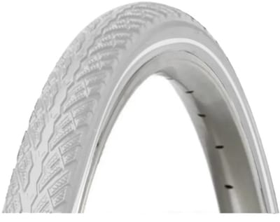 28 x1.60 inch Fietsband ERTRO 42-622 Buitenband met reflectie - Grijs