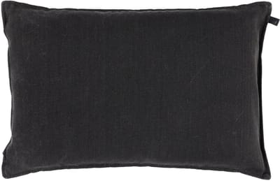 Overseas Canvas Kussen - 40 x 60 cm - Black