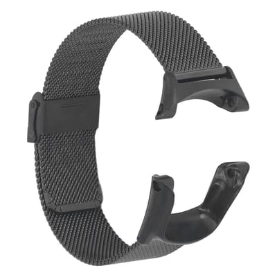 Dailygoods- Horlogeband Zacht Roestvrij Staal - Verstelbare Polsband - Compatibel met Suunto Ambit 1/2/3 - Metalen Mesh - Inclusief Reparatieschroevendraaier - Horloge