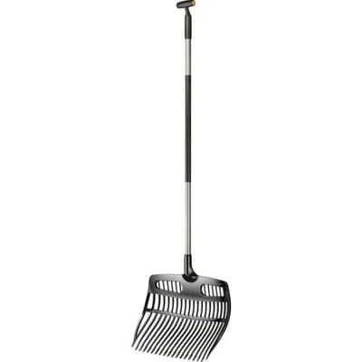 Fiskars 1077116 Schep, Hark Werkbreedte 48 cm