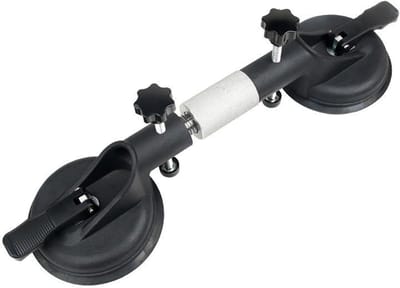 Zuignappen voor - Tegel lifter - Verwijderen van deuken - Sterke aluminium constructie - 12 cm - Aluminium