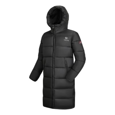 Norlund - Heren Jas winter Parka Dale - Zwart - Maat XXL