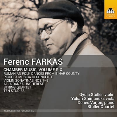 Gyula Stuller, Yukari Shimanuki, Dénes Várjon, Stuller Quartet - Ferenc: Rumanian Folk Dances From Bihar County | Piccola Musica Di Concerto | Violin Sonatinas Nos.1-3 (CD)
