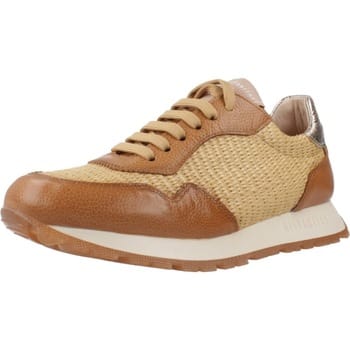 Hispanitas Rhv254045 Sneakers - Raffia - Dames - Bruin - Maat 37