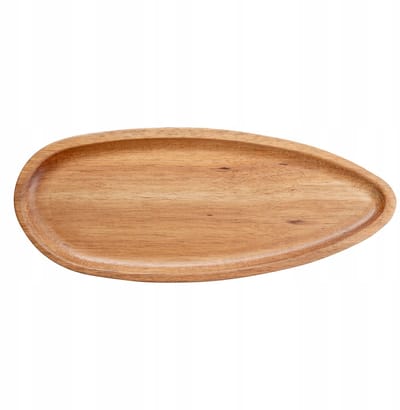Houten Serveerschaal 12,5x30 cm - Natuurlijk & Stijlvol