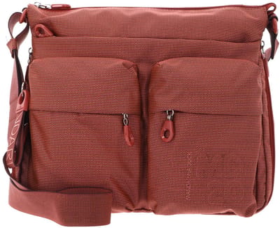 MANDARINA DUCK schoudertas MD20 Crossover Pecan Nut lichtrood