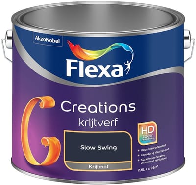 Flexa - Creations Muurverf Krijt - Slow Swing - Mengverf - 2,5 L