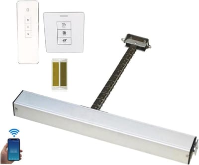 Automatische kettingraamopener/actuator met afstandsbediening en regensensor optioneel Veelgebruikt(Kit8)