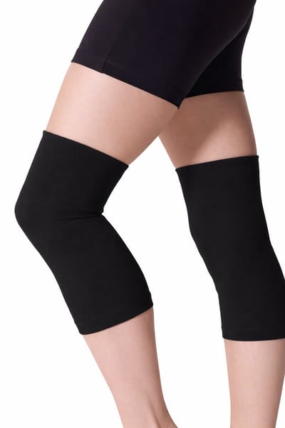 Comfy Kniewarmer / Kniebeschermers / Knie Banden | Warme Kniewarmers | Zacht & Stretch - Zwart