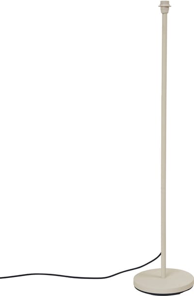 QAZQA virginia - Moderne Vloerlamp | Staande Lamp - 1 lichts - H 129.5 cm - Wit - Buitenverlichting