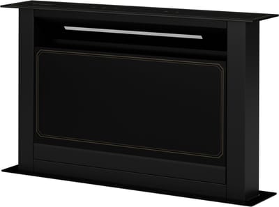 Klarstein Afzuigkap Victoria Downdraft - Energieklasse A++, 713,8 m³/u Luchtstroom, Superstil 52 dB, Touchscreen, Vaatwasserbestendige Filters, LED-Verlichting, Zwart - 120W - voor Keuken - Vetfilter - Aluminium - Dampkap - Wasemkap