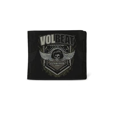 Rocksax Volbeat - ESTABLISHED Portemonnee - Zwart