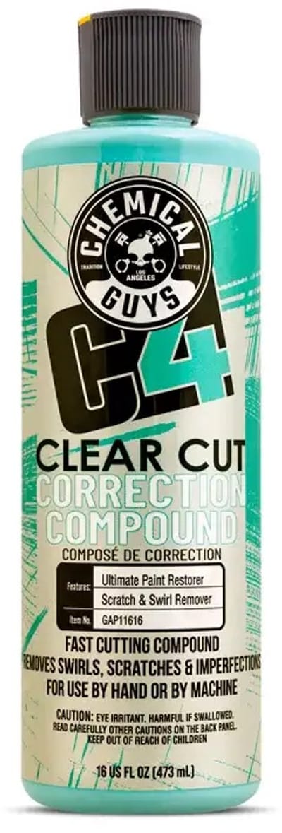 Chemical Guys C4 Clear Cut Correction Compound (473ml)