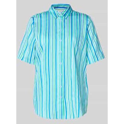 Regular fit blouse met 1/2-mouwen