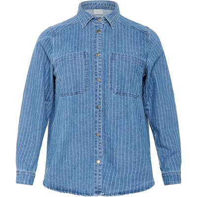 Damesjeanshirt met lange mouwen KAFFE Curve Reeca
