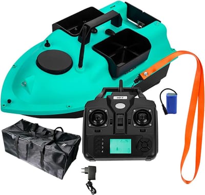 Voerboot Karper - Voerboten voor Karpervissen met GPS voor Voerlocaties - Baitboat met Licht