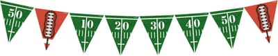 Amscan Slinger Touchdown! 400 X 19 Cm Papier Groen/oranje