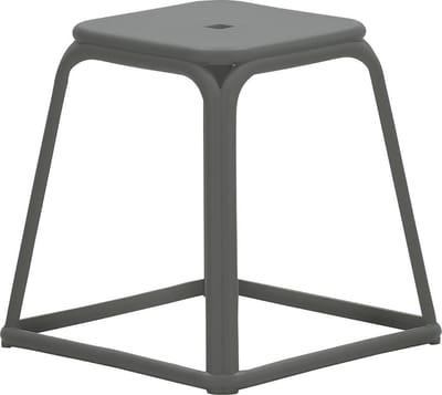 Cires kunststof krukje - antraciet