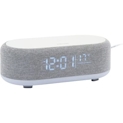 Karlsson Wekker Vogue - Muisgrijs - 19.8x9.8x7cm - Scandinavisch - Wekker voor slaapkamer - Wekkers