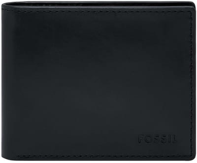 FOSSIL Kaarthoes Derrick RFID Bifold Black Zwart