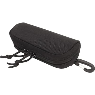 Zonnebril Draagtas Schokbestendig Nylon Brillen Etui Draagbaar Multifunctionele Brillen Tas voor black