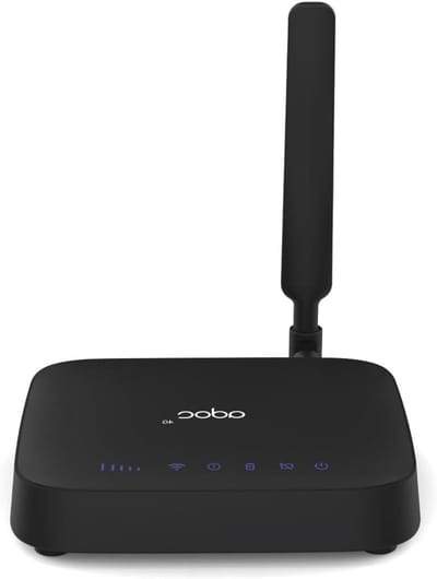 Spraakbox V4 - Telefoon Gateway - Telediensten Toepassen - 4G Netwerk Ondersteuning - 4000 mAh Batterij - Zwart