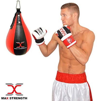 Boxing Pear Shape Speedball en Swivel Punchbag voor MMA Training