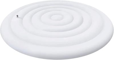 Ronde Opblaasbare Hoes voor Buiten-Spa en Jacuzzi - Warmtebehoudend en Stofdicht