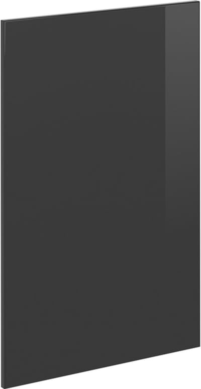 Vicco R-Line Keukenfront – 39.6 x 71.3 cm meubelfront voor de hoekonderkast Antraciet Hoogglans