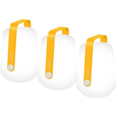 Fermob - Balad Buitenlamp - set van 3 lampen - 73 honing - geel