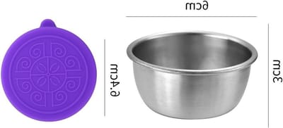6 Stuks Saladedressing Containers, 50ml Kruidenspotjes met Deksel, Lekvrije Dip Sauzen voor Lunch en Bento Boxen