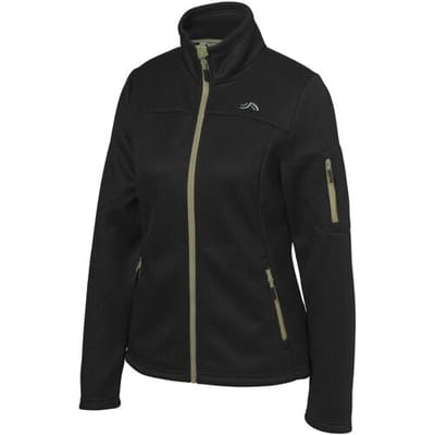 CRIVIT Dames fleecevest (Zwart, XS (32/34))