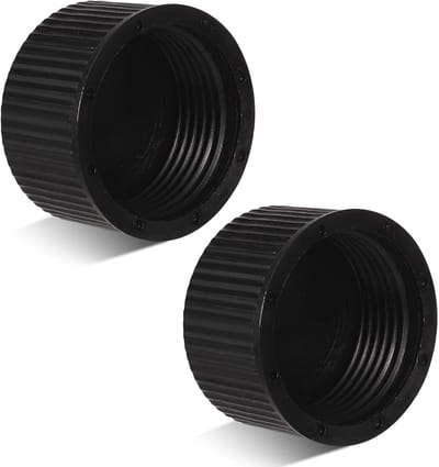 2 Stuks Afvoerplug voor Zandfilter met 2 Stuks Dichting, Plastic Afvoerplug voor Zwembadfilter, Onderdeel voor Hayward en Spa Zwembaden