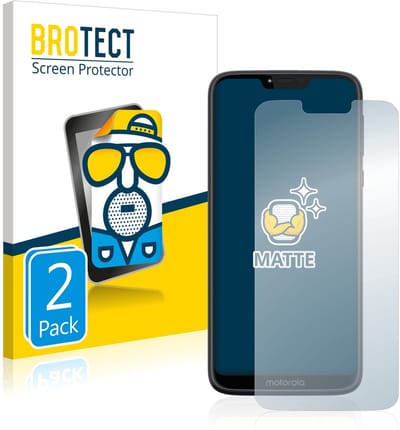 BROTECT - Screenprotector voor Motorola Moto G7 Power - Folie Beschermfolie matte 2 Stuks